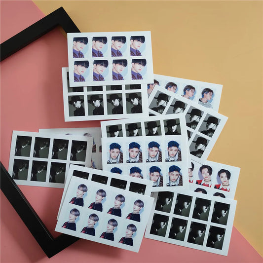 2pcs/set Kpop ATEEZ photo card 1 inch photo NEW ARRIVALS