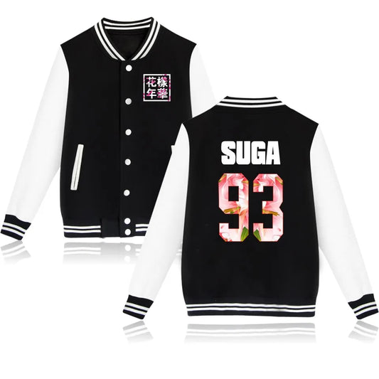 Veste de baseball BTS